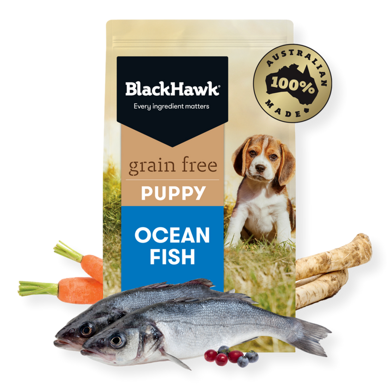 Black Hawk Ocean Fish Grain Free Puppy Food