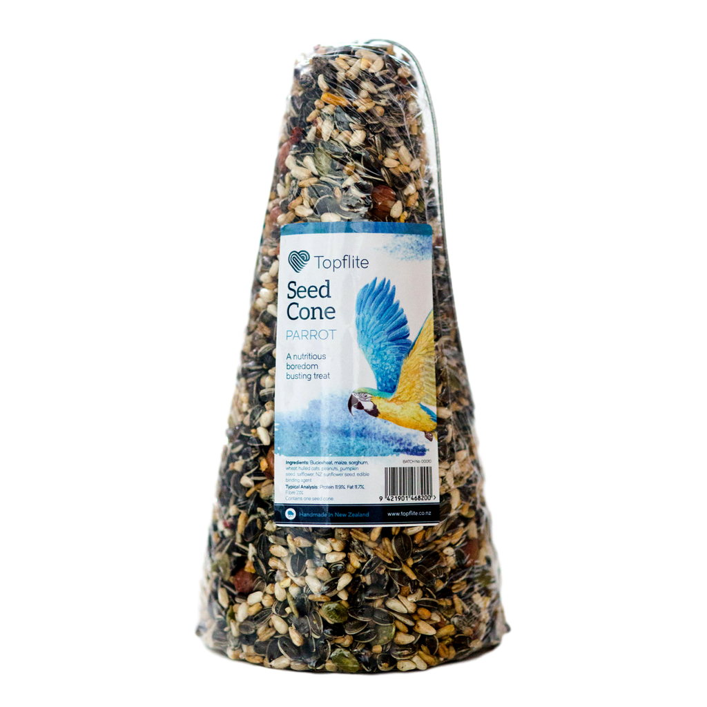 Topflite Bird Seed Cone for Parro