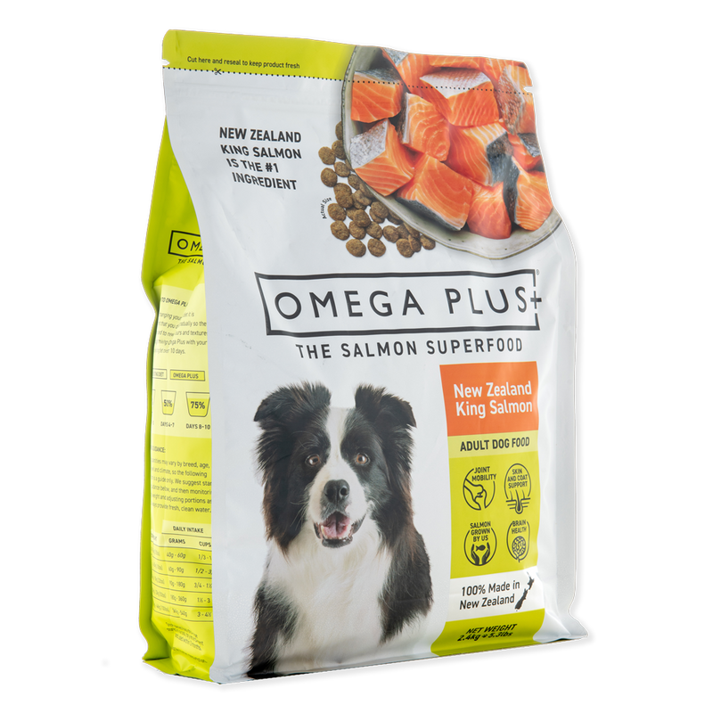 Omega Plus Dry Dog Food King Salmon