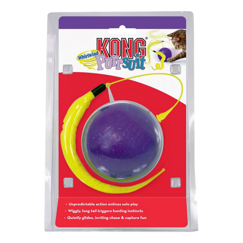 Kong Whirlwind Purrsuit Solo Play Cat Toy