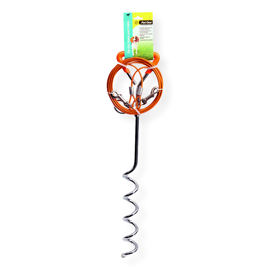 Pet stake cable on sale