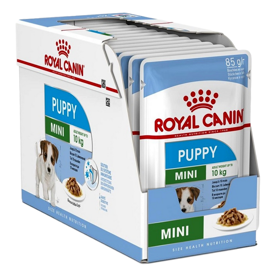 Royal Canin Mini Puppy Wet Pouch 85g Single Pet Connect NZ