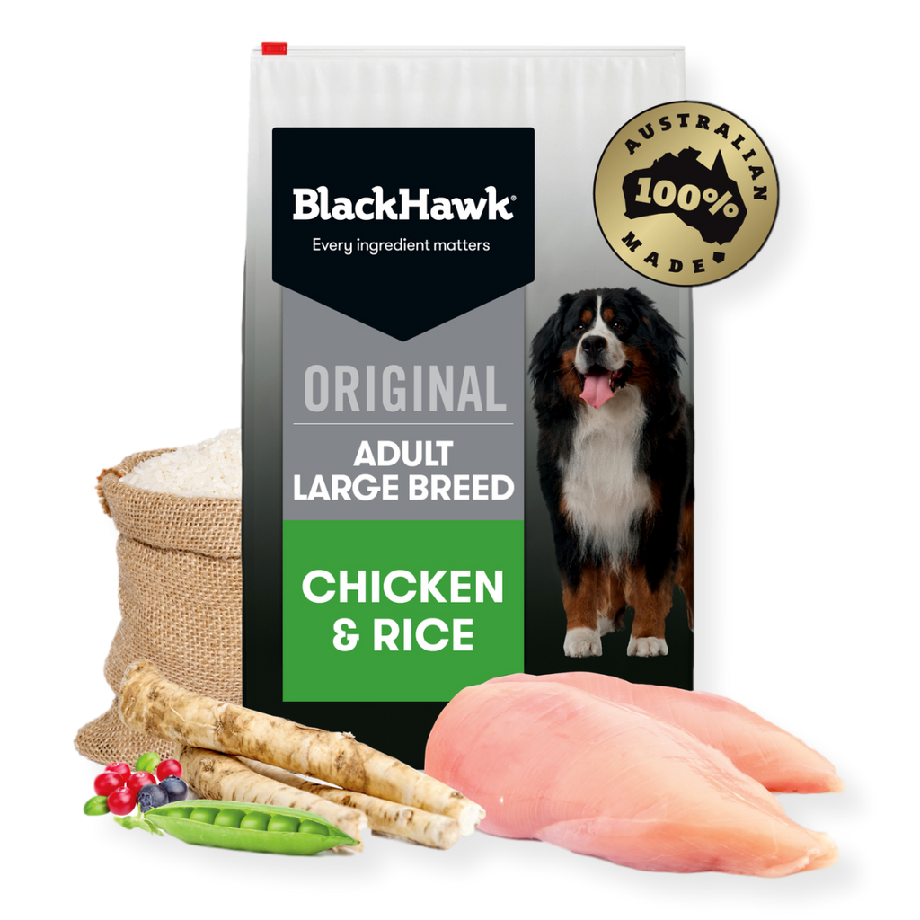 Black Hawk Chicken Large Breed Adult Dry Dog Food 20kg