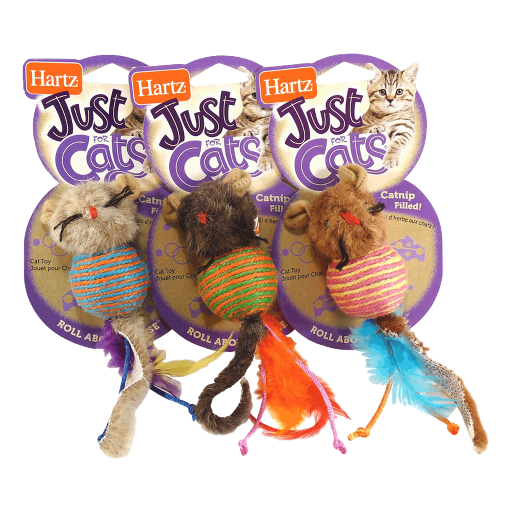 Hartz Roll About Mouse Catnip Toy