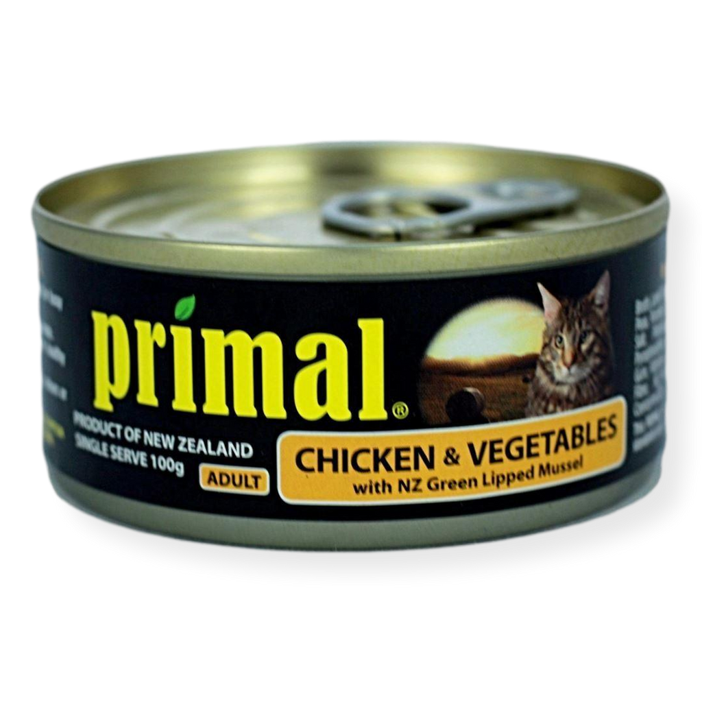 Primal Chicken And Vegetables Cat Food 100g