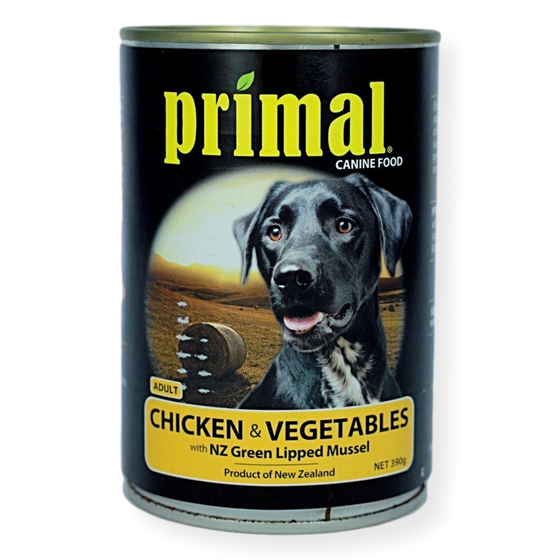 Primal Chicken And Vegetables Dog Food 