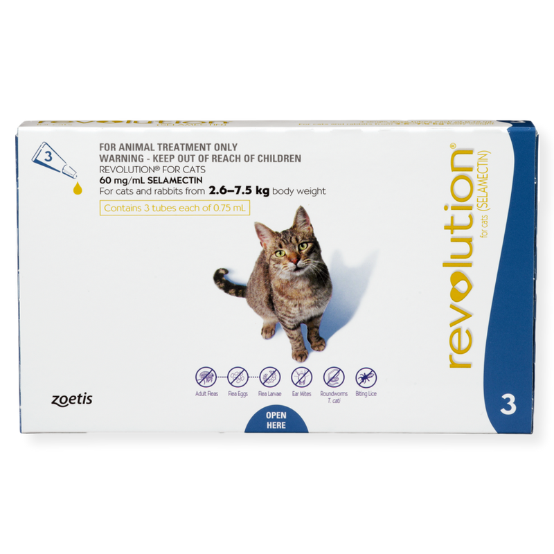 Revolution Spot On Cat Flea & Worm Treatment