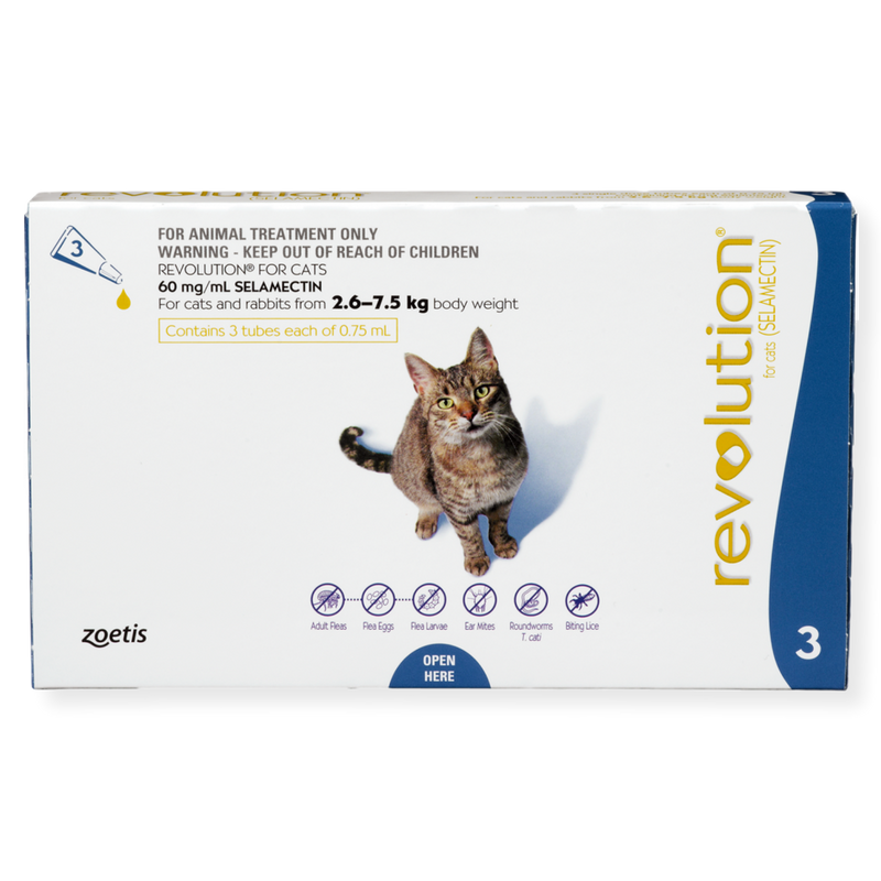 Revolution Spot On Cat Flea & Worm Treatment – Pet Connect NZ