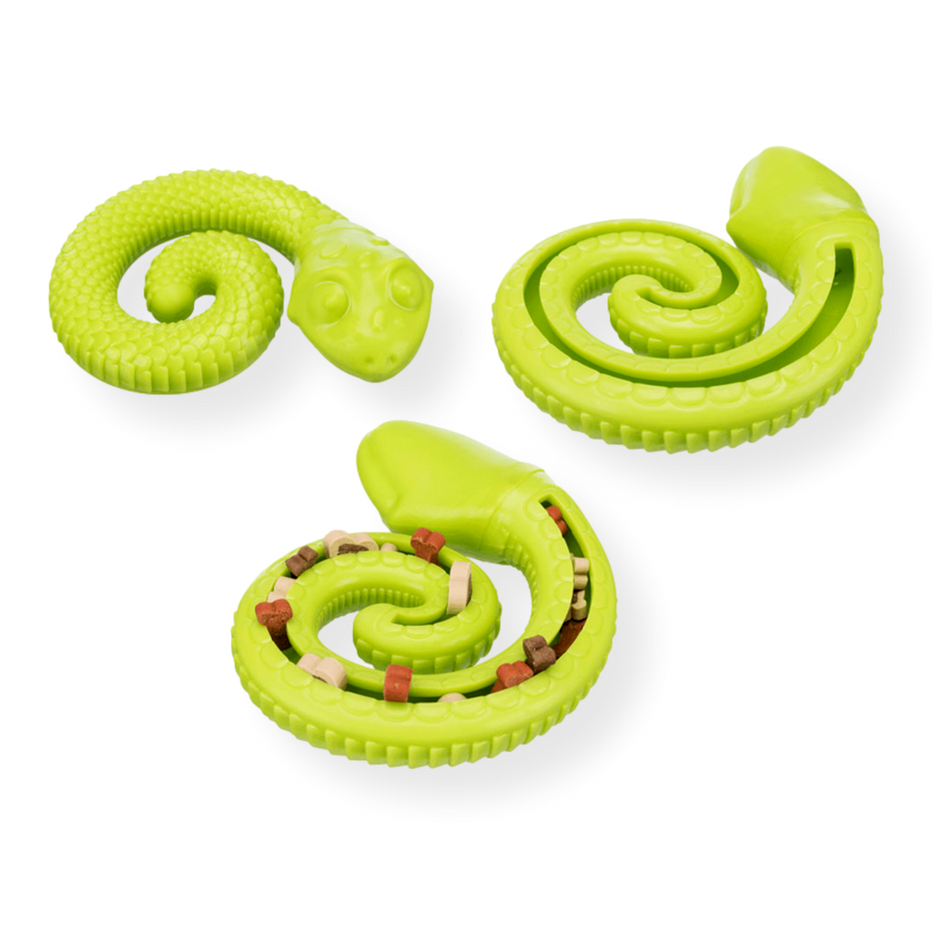 Trixie Snack Snake Coiled Dog Treat Toy