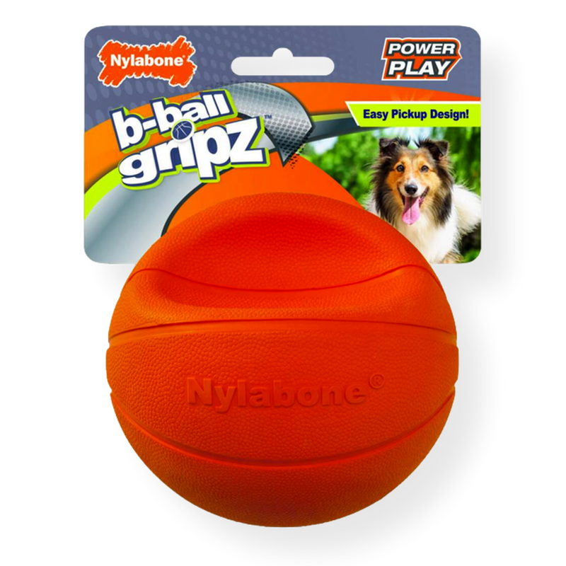 Nylabone Basketball Gripz Dog Toy