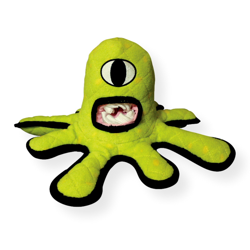 Tuffy Alien Captain Kurklops Dog Toy