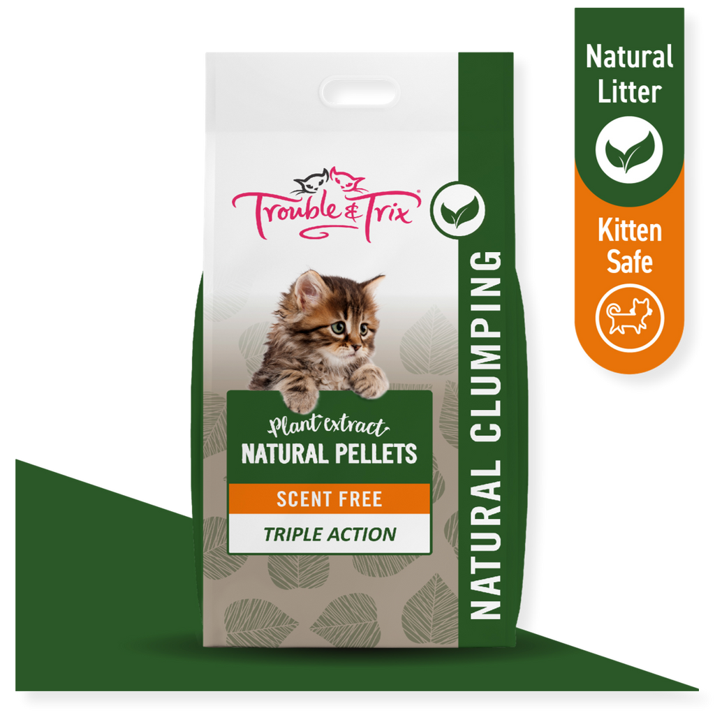 Trouble & Trix Natural Cat Litter