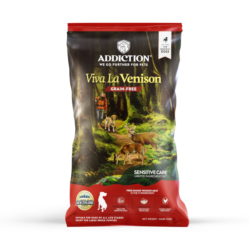 Addiction Viva La Venison Grain Free Dog Food