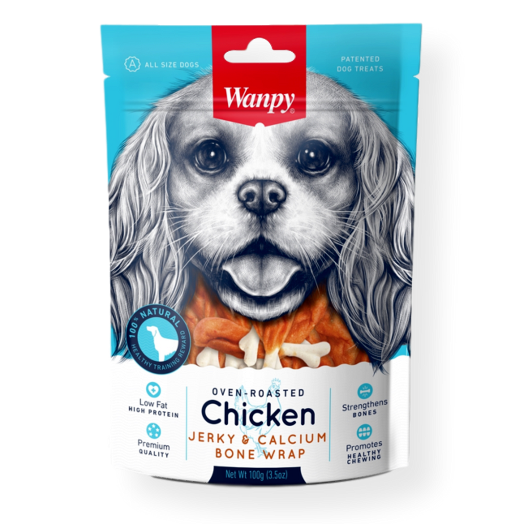Wanpy Chicken & Calcium Bone Dog Treat