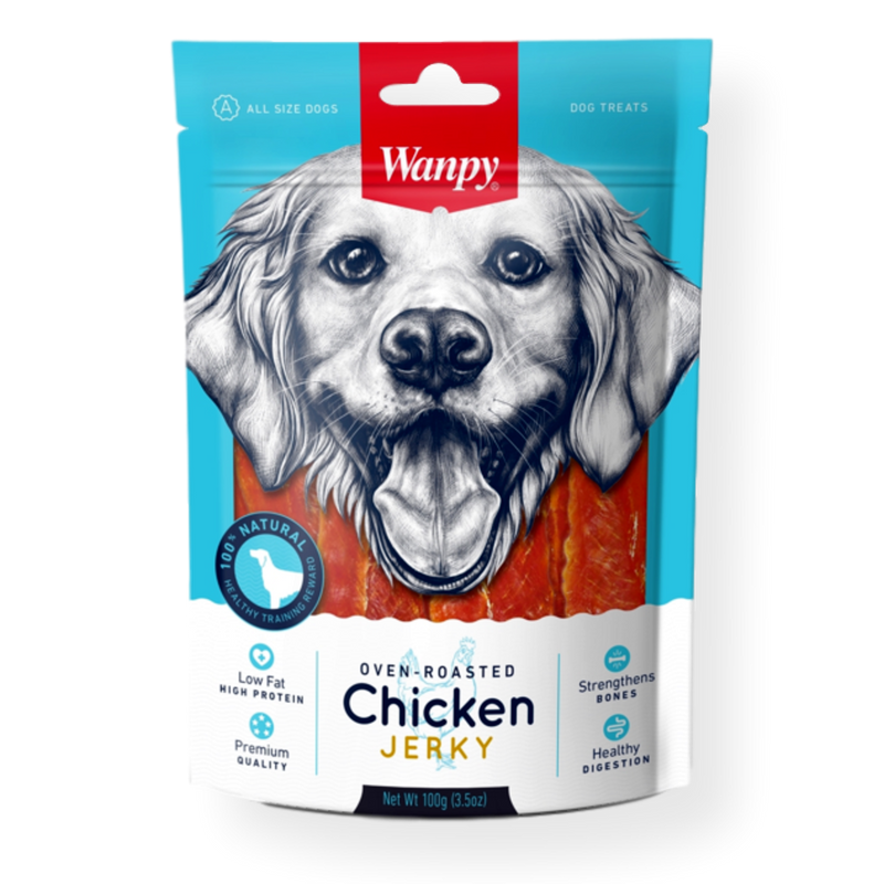 Wanpy Chicken Jerky Dog Treat 