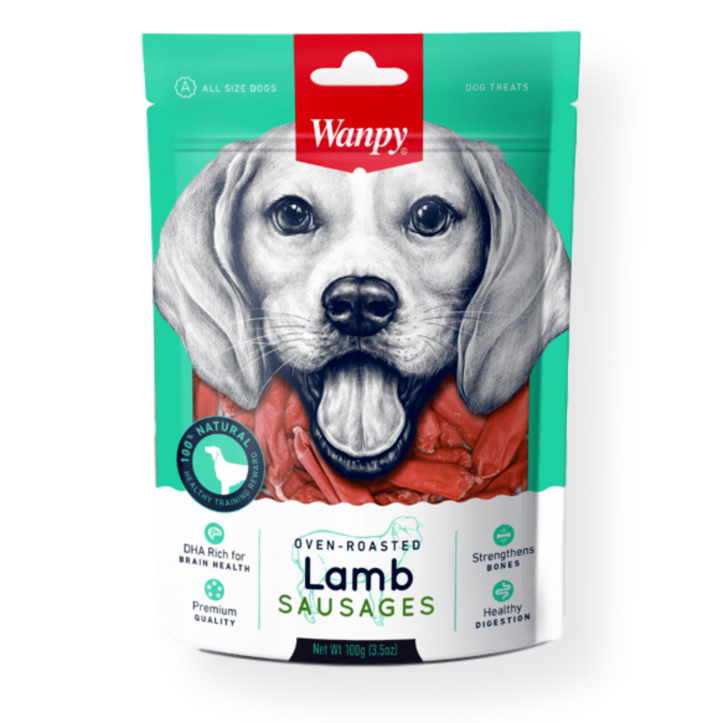 Wanpy Lamb Sausage Dog Treat
