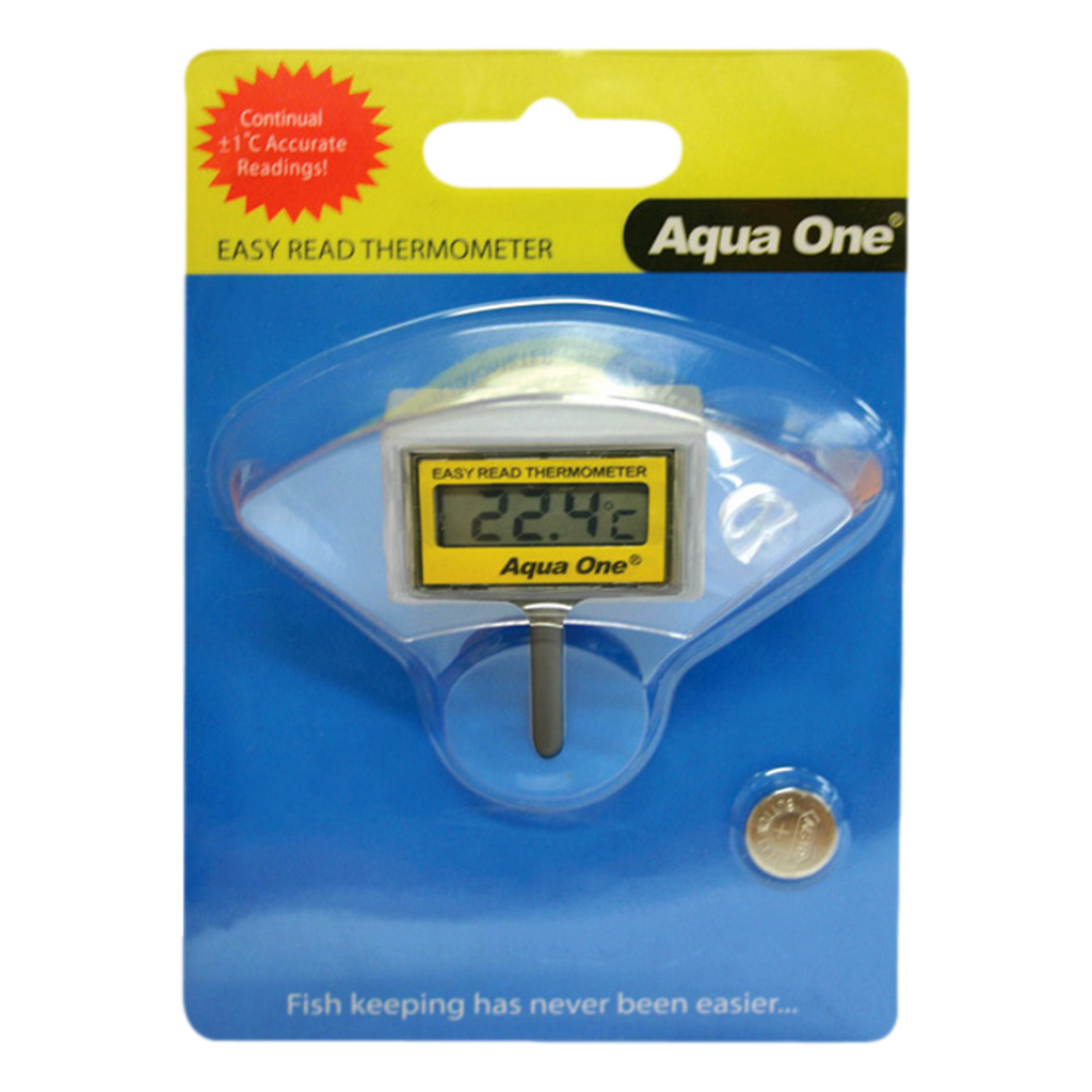 Aqua One Easy Read LCD Internal Digital Thermometer Digital Thermometer