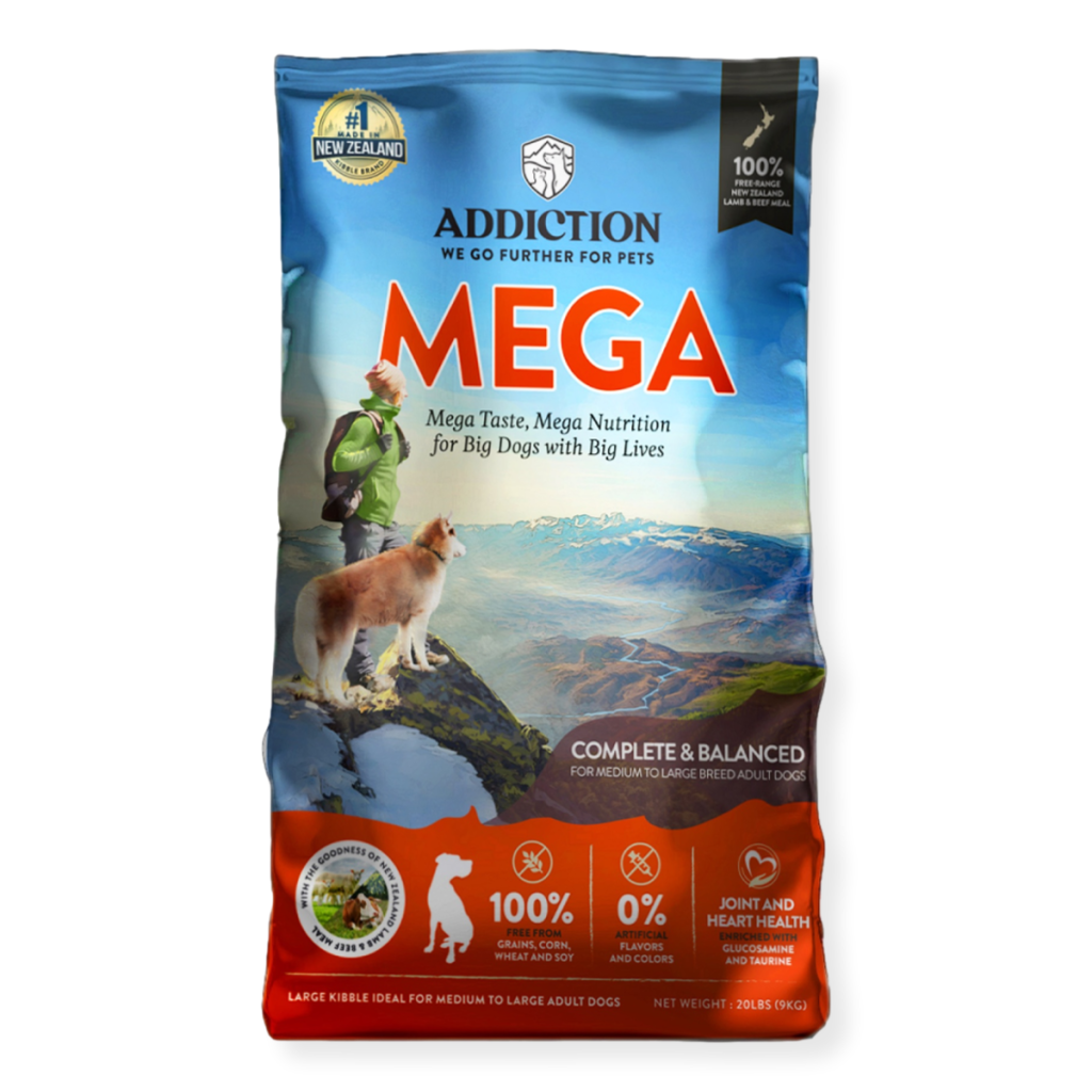 Addiction Mega Grain Free Dog Food 20Kg