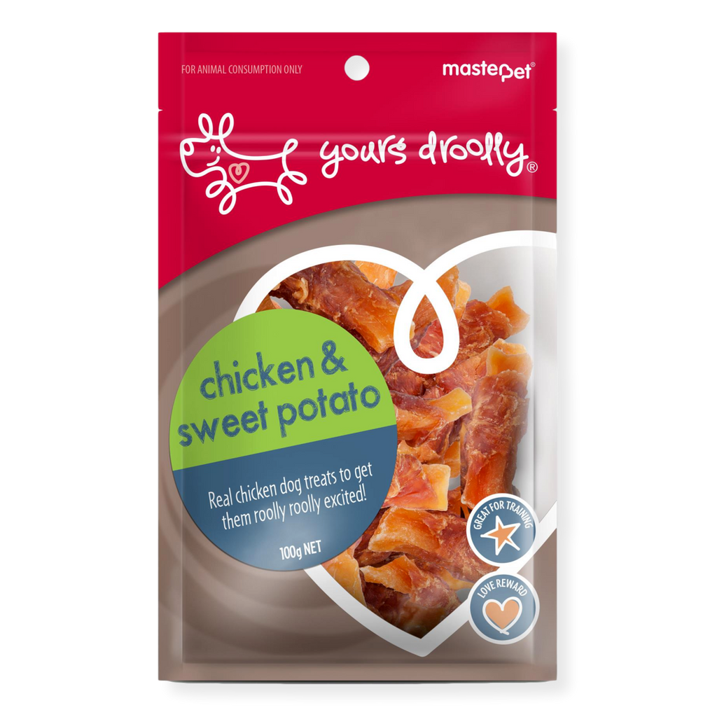 Yours Droolly Chicken & Sweet Potato Dog Treats