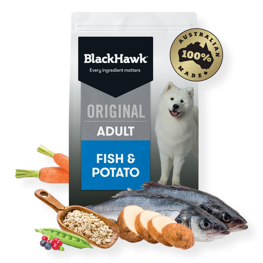 Black Hawk Fish & Potato Adult Dry Dog Food
