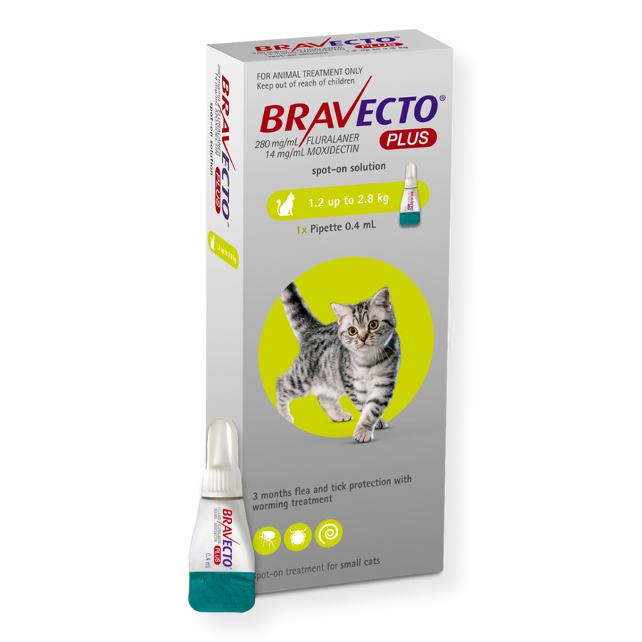Bravecto plus shop for cats nz