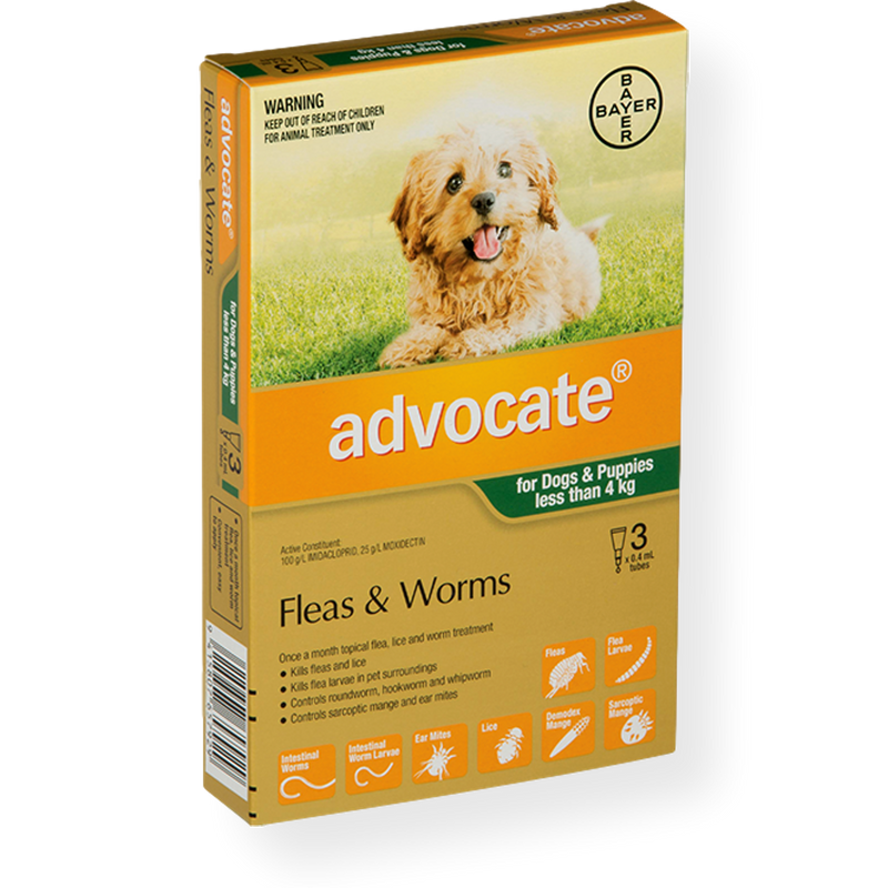 Advocate Spot On Dog Flea & Worm Treatment