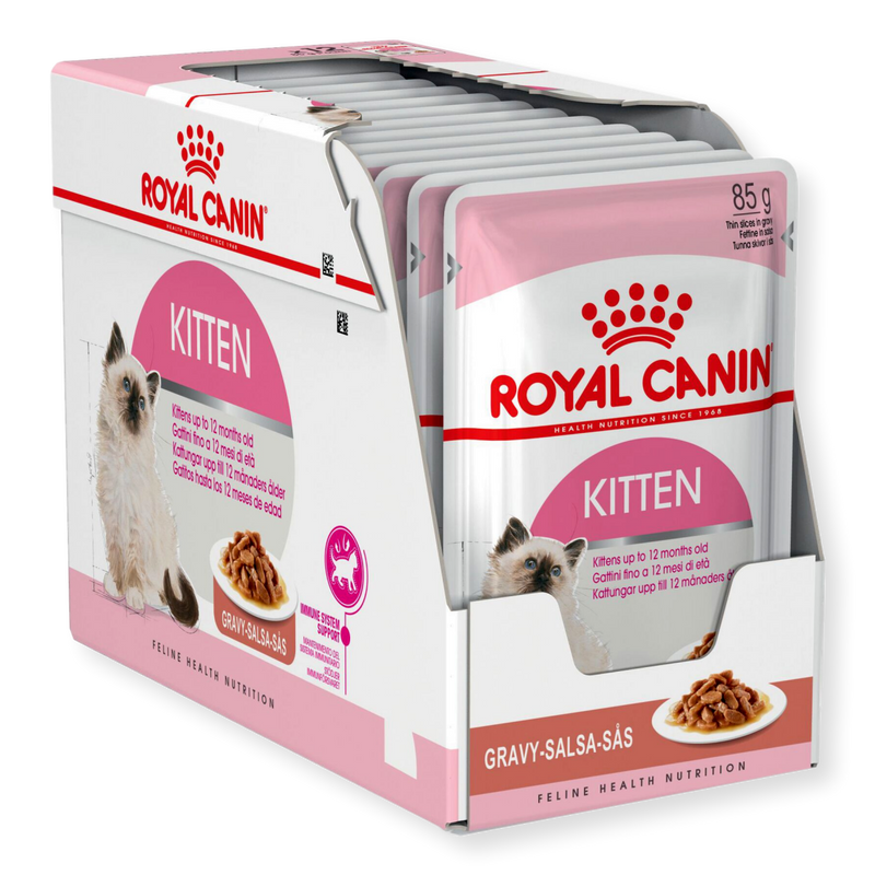 Royal Canin Kitten Instinctive Wet Food Gravy 85g