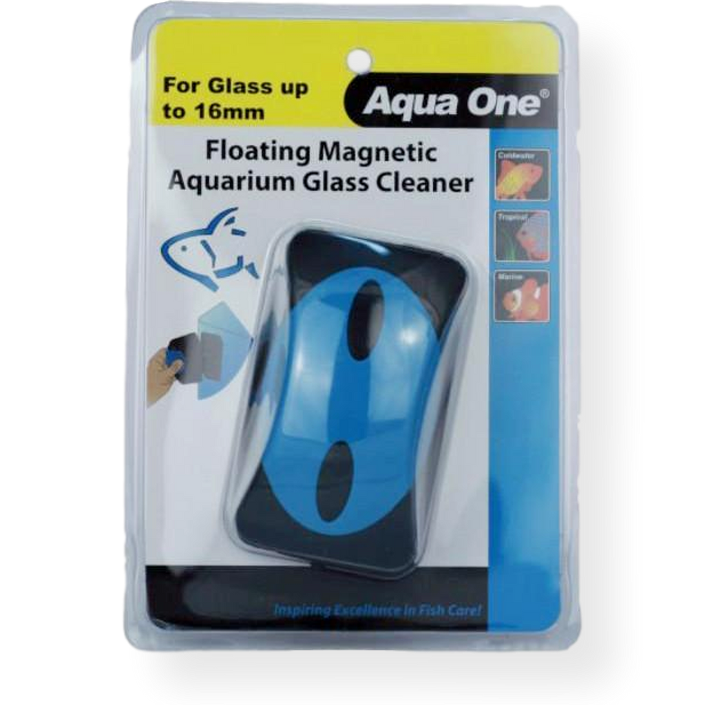 Aqua One Floating Magnet Glass Cleaner Medium