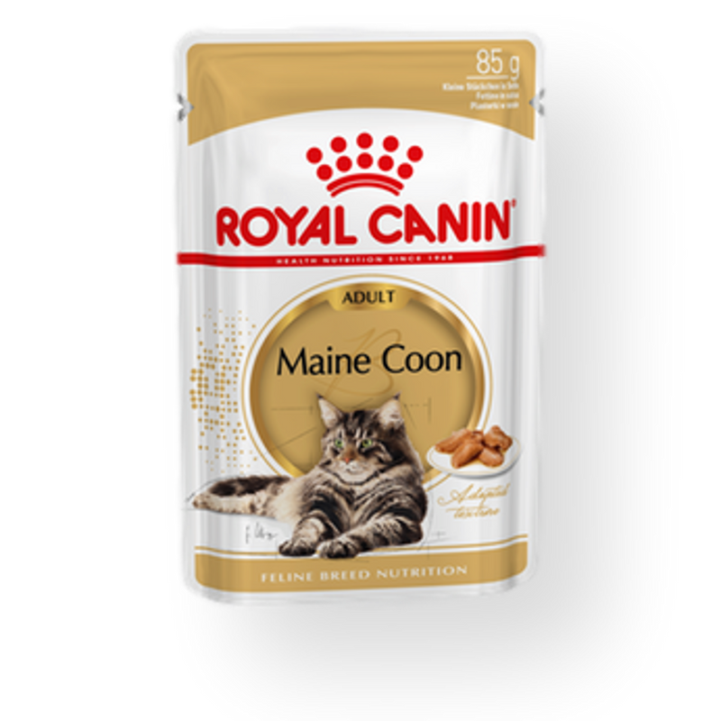 Royal Canin Maine Coon Adult Wet Food 85g pouches